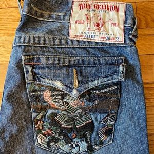 True Religion Samurai Joey Big T Jeans Vintage